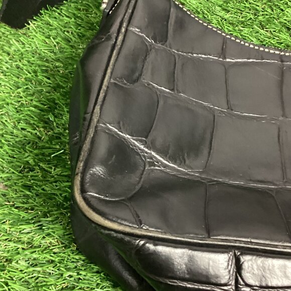 Dooney & Bourke Croc Embossed Shoulder Bag - Picture 13 of 16